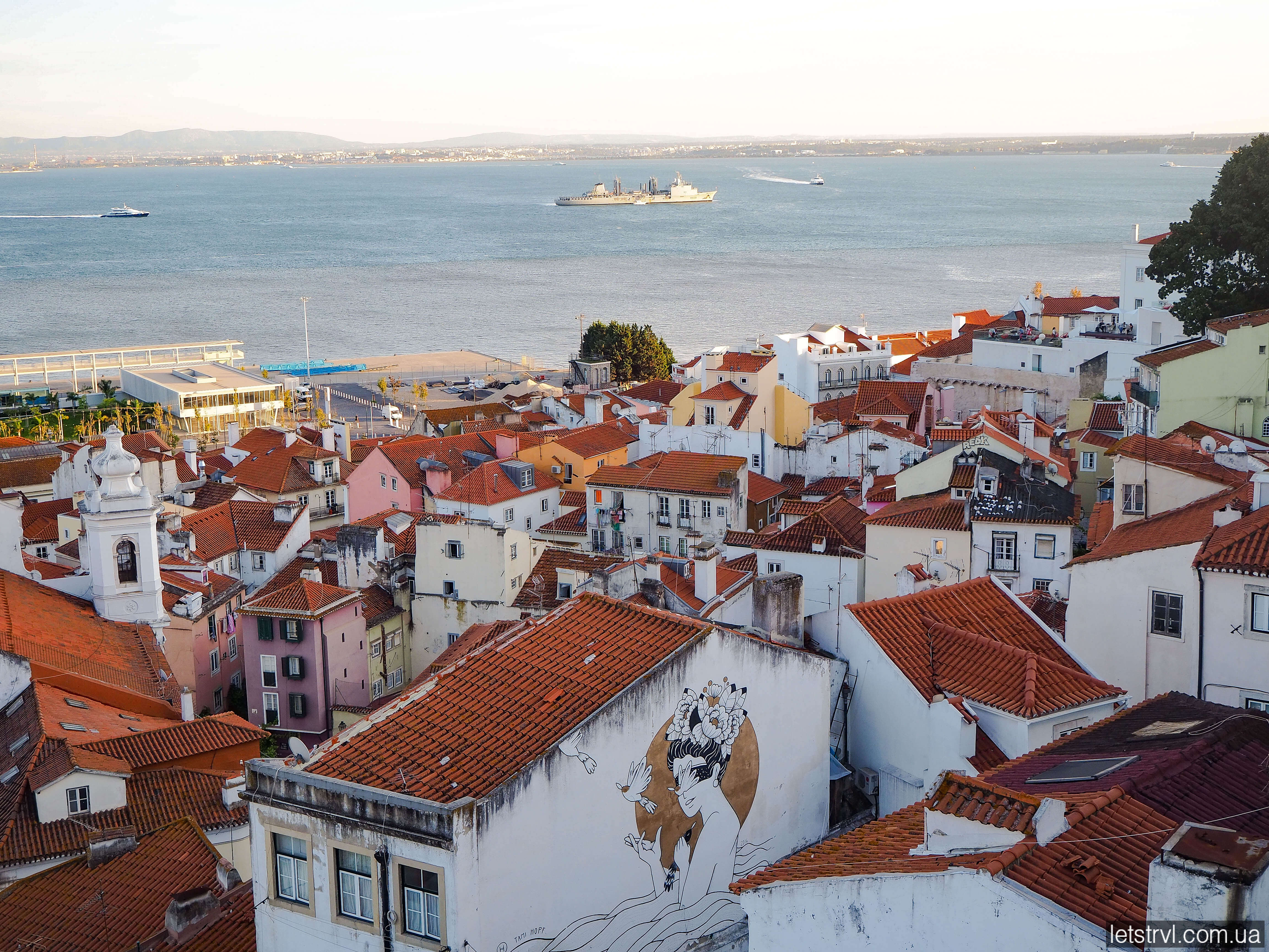 Вид Санта Лузія Лісабон