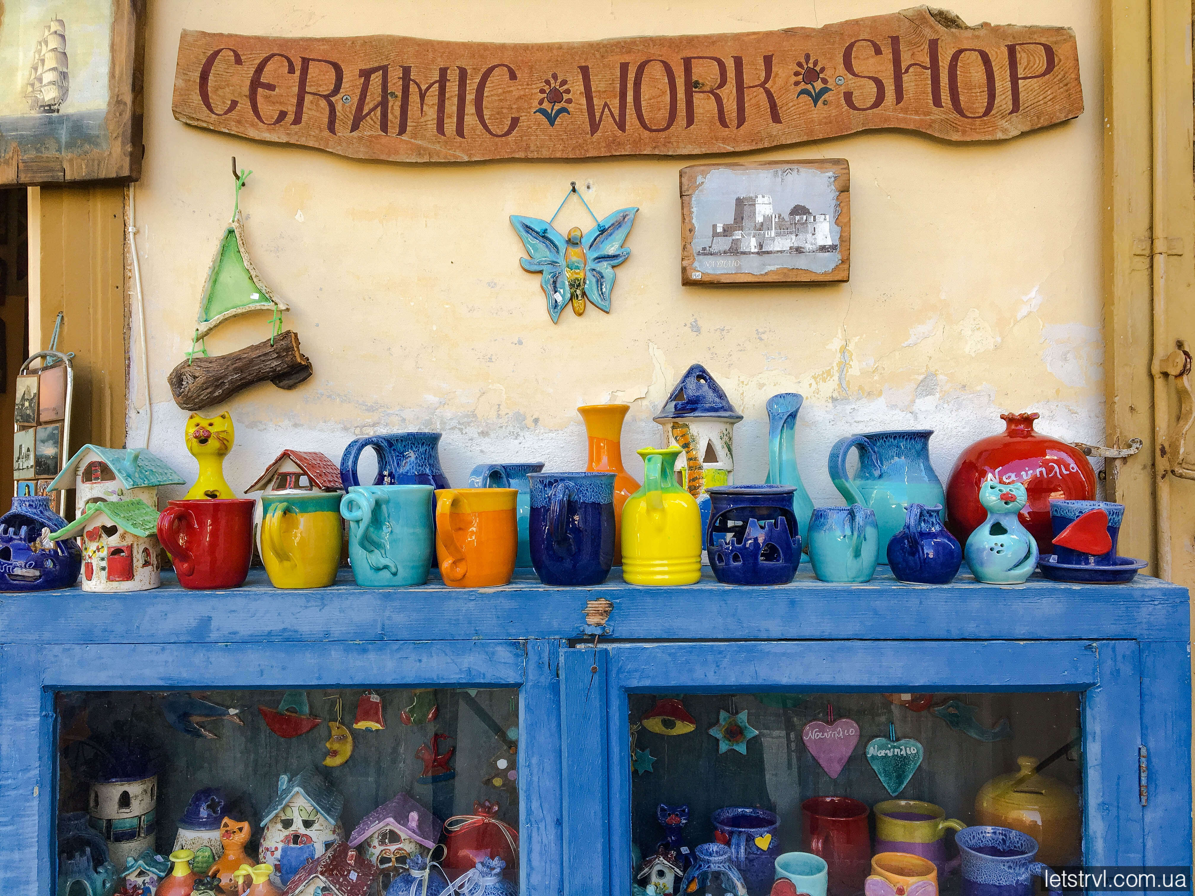 Грецька кераміка ручної роботи