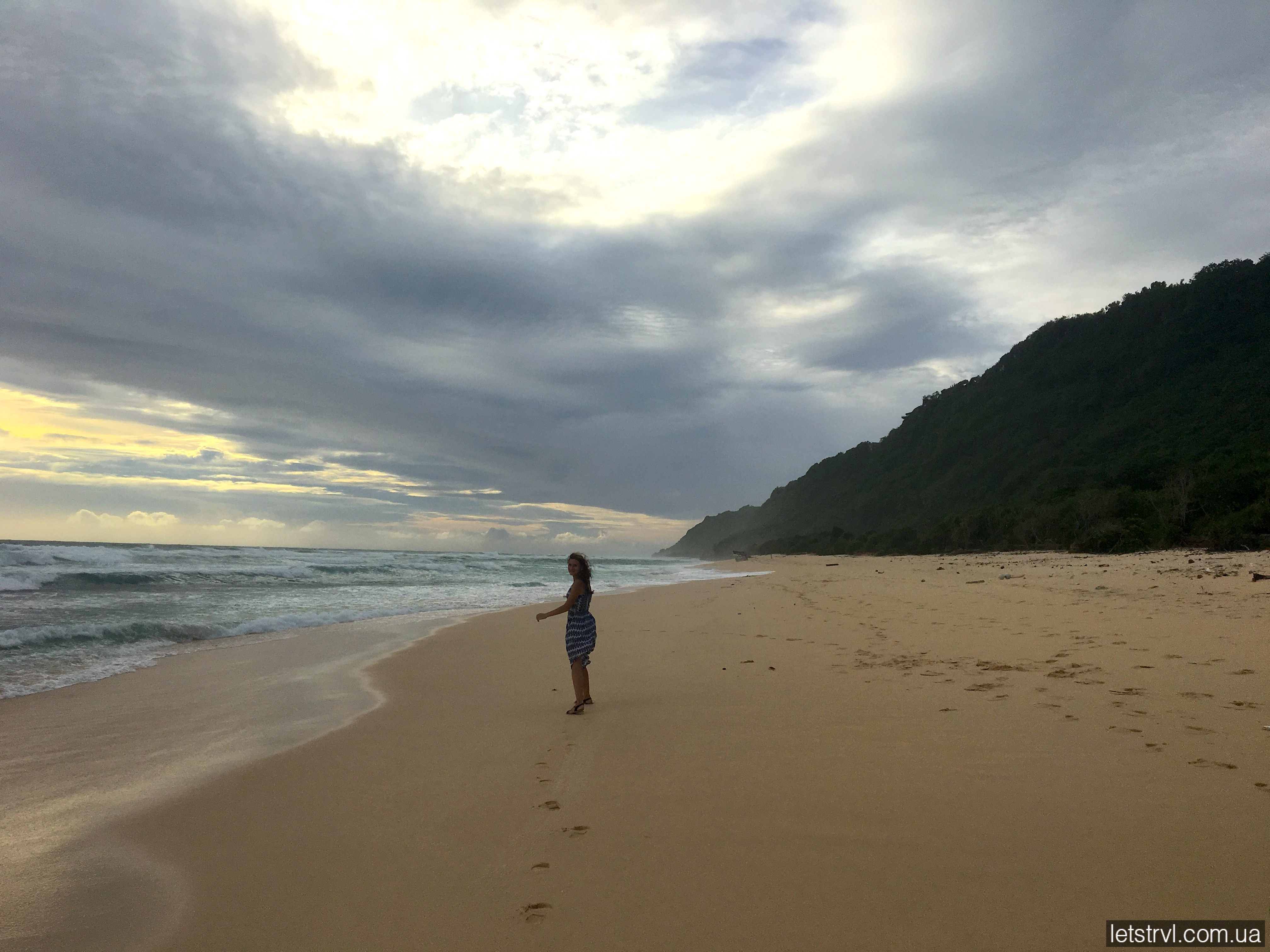 Дикий пляж на Балі