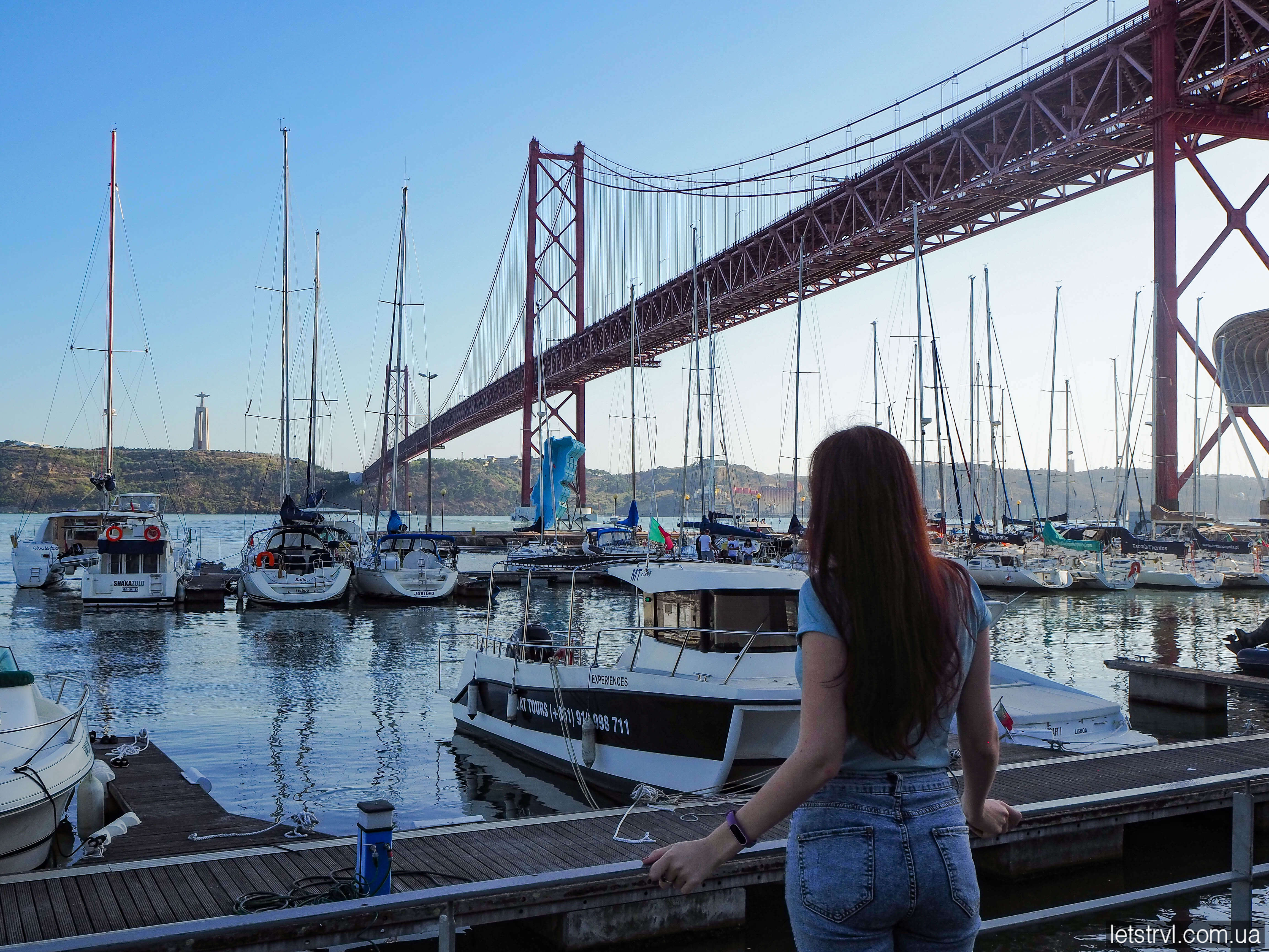 Доки Санту Амаро і міст Лісабон