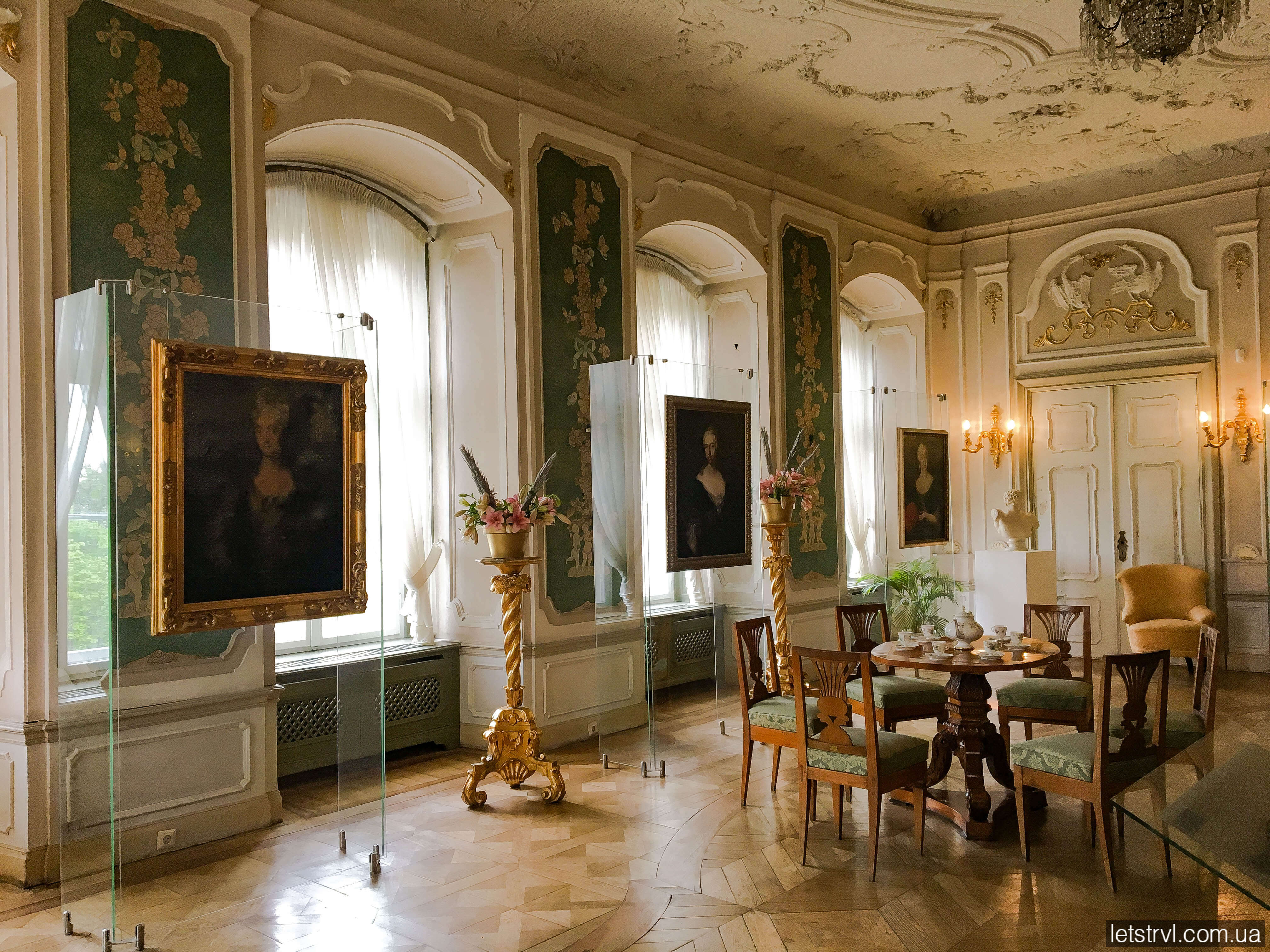 Зали замку Ксьонж