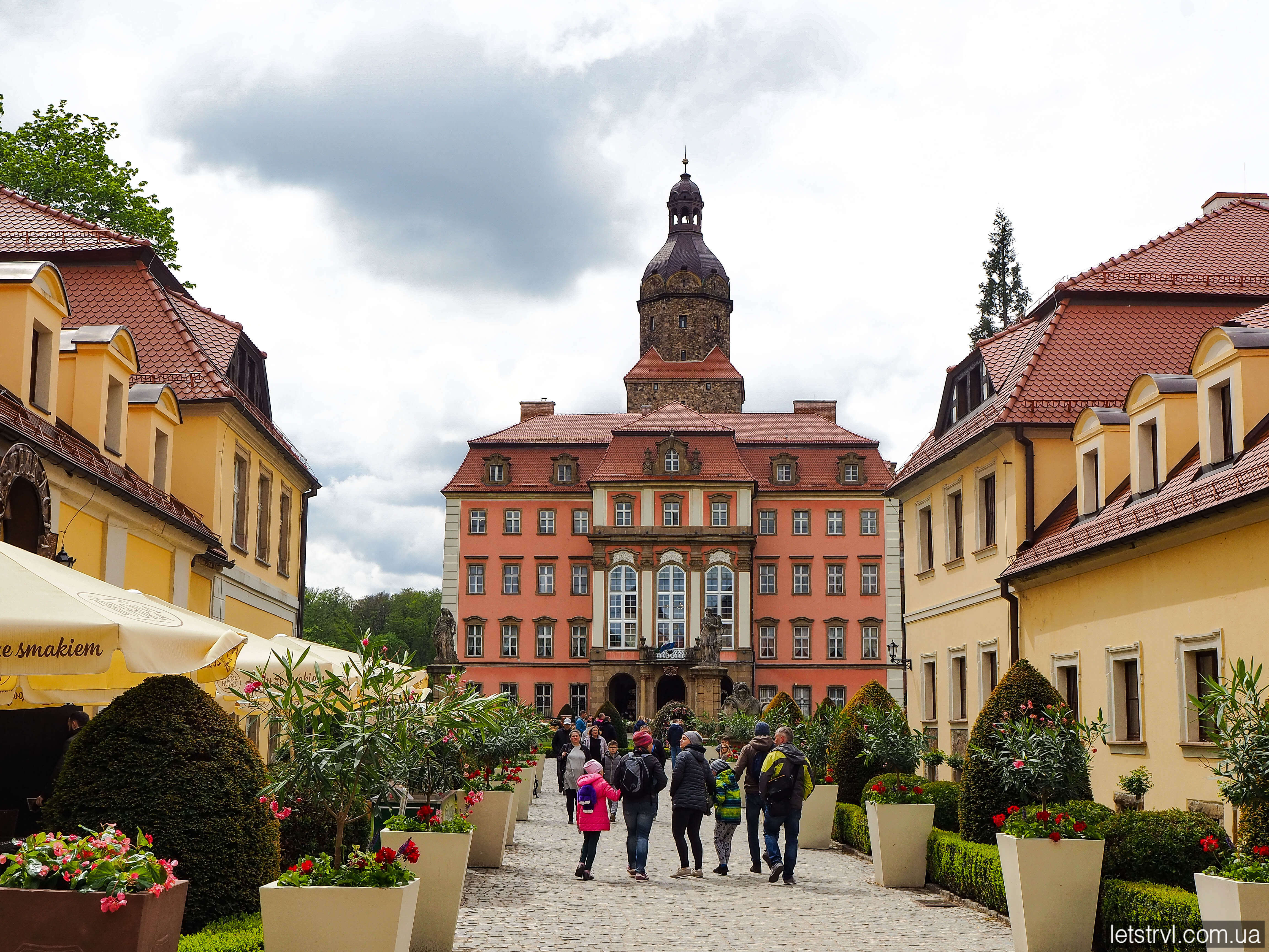 Замок Ксьонж вхід