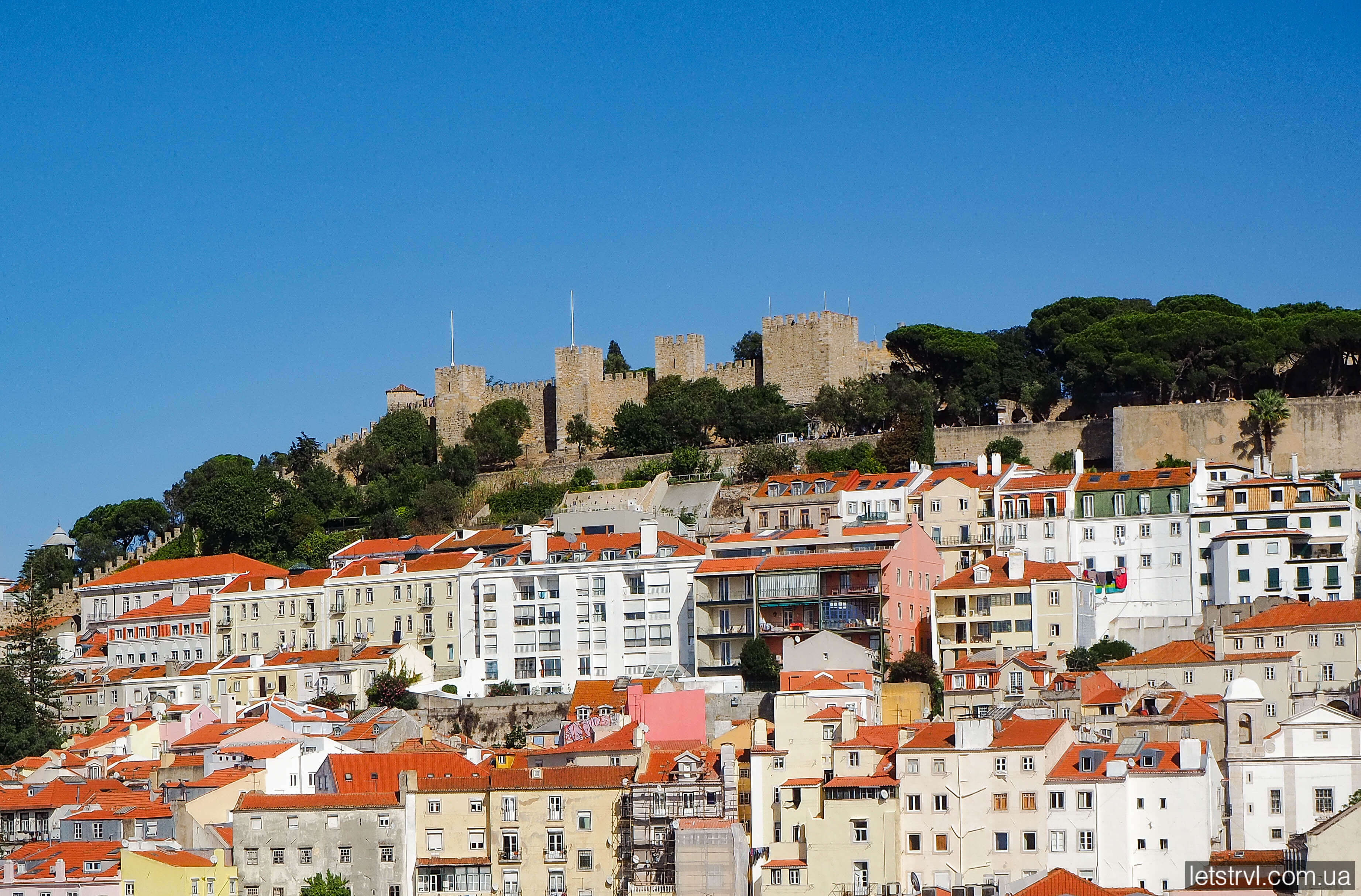 Лісабон і Замок Святого Георгія
