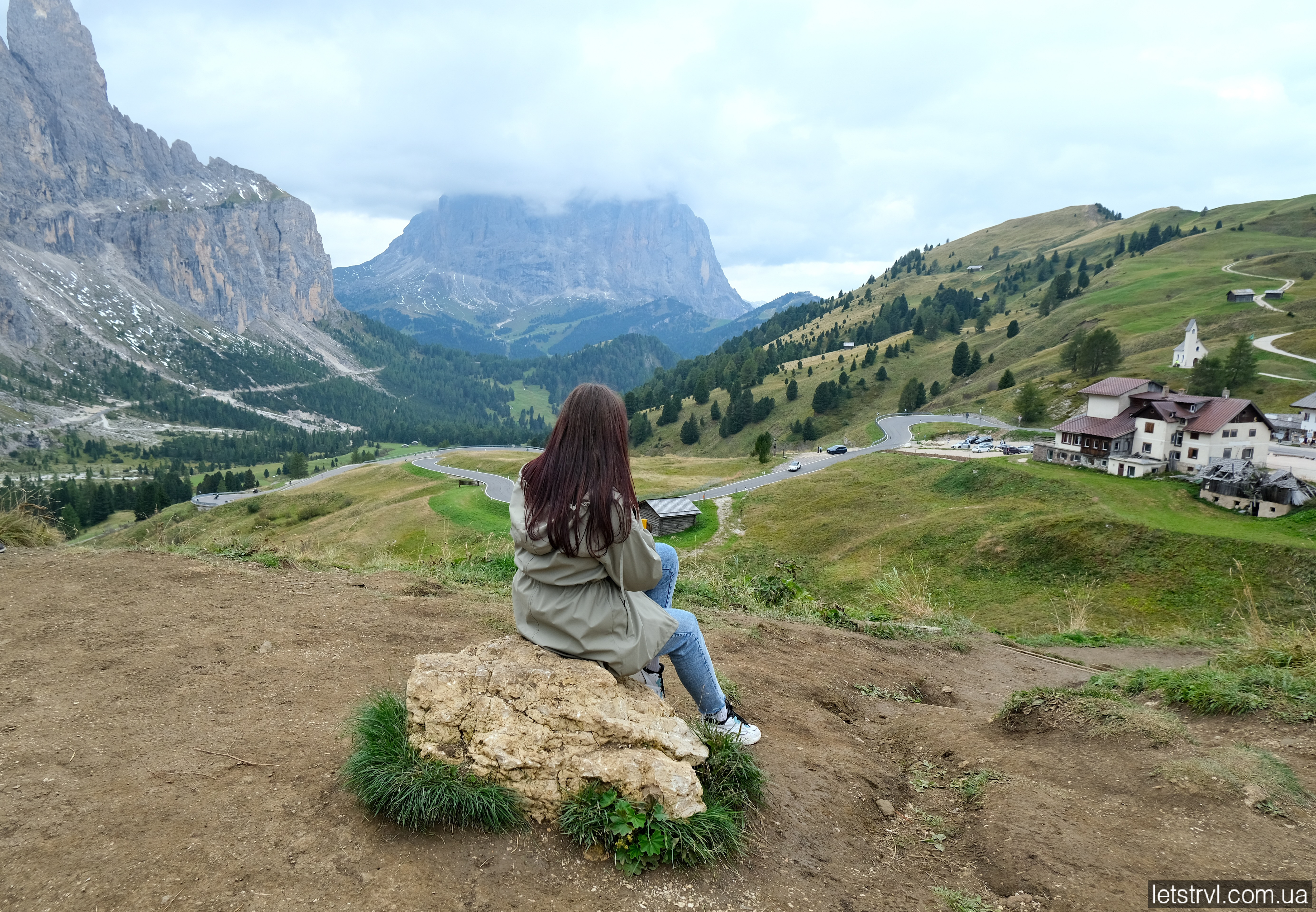 Перевал Гардена Доломіти