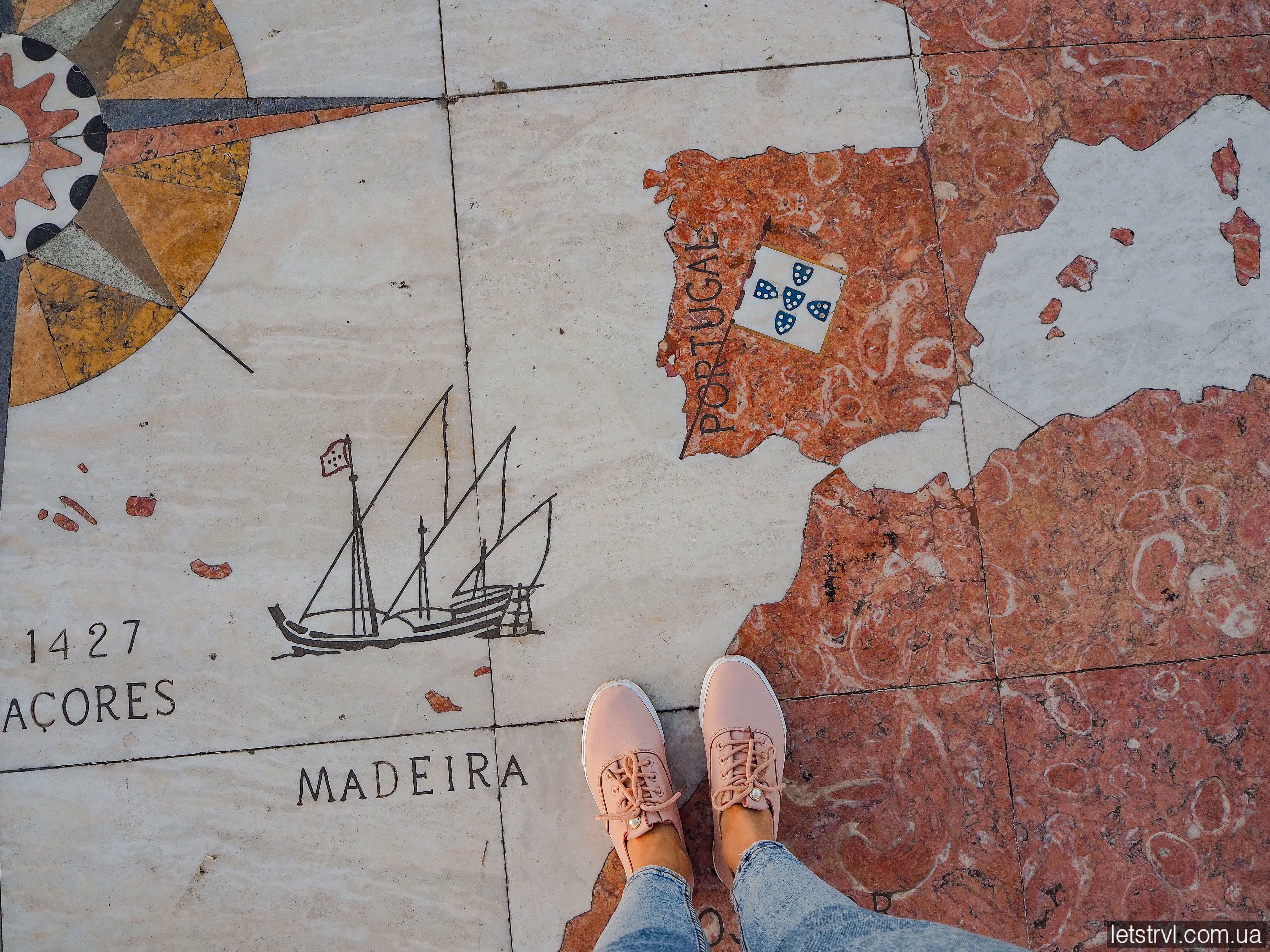 Роза Вітрів Лісабон