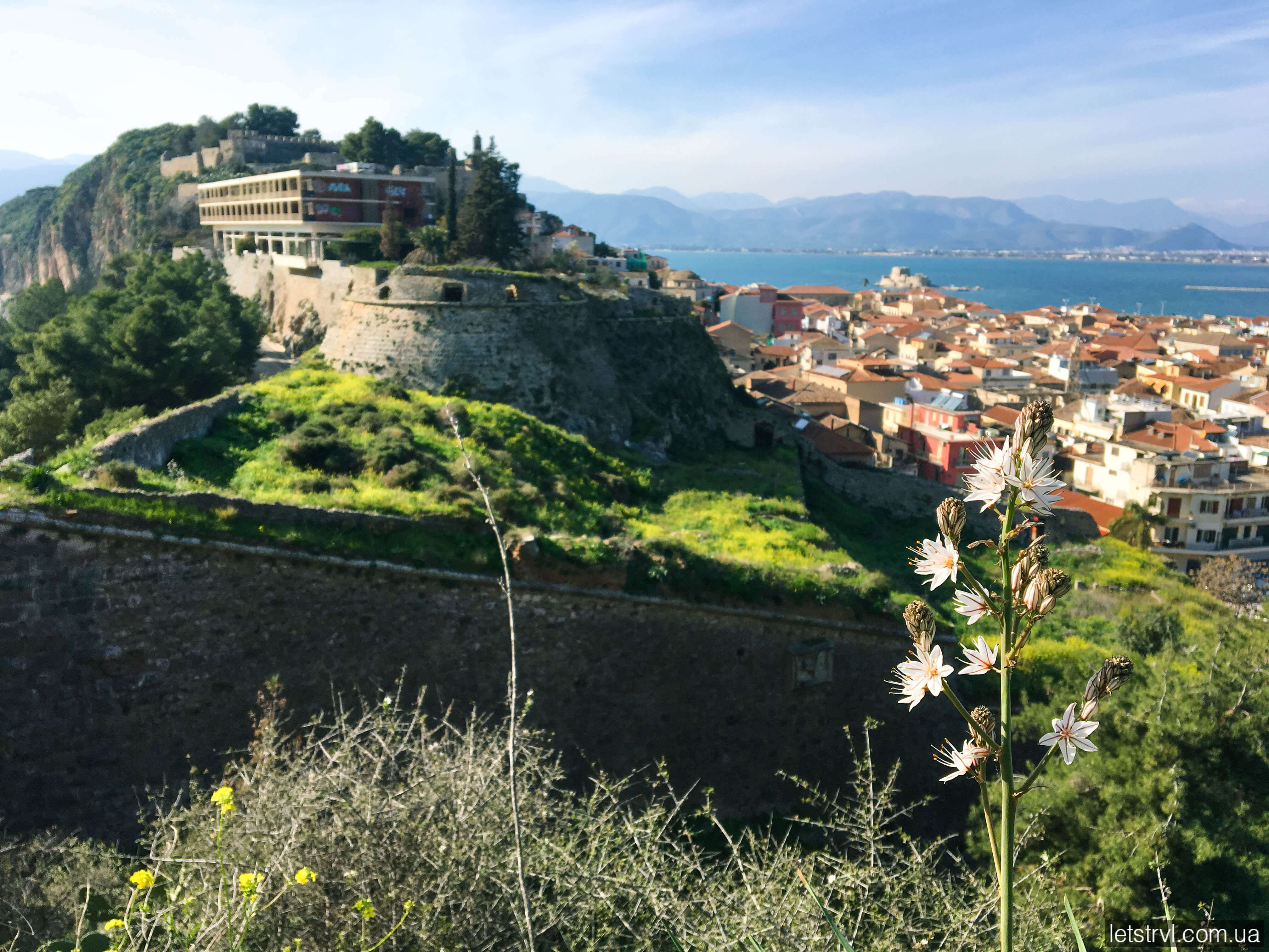 фортеця Акронафплія Нафпліон