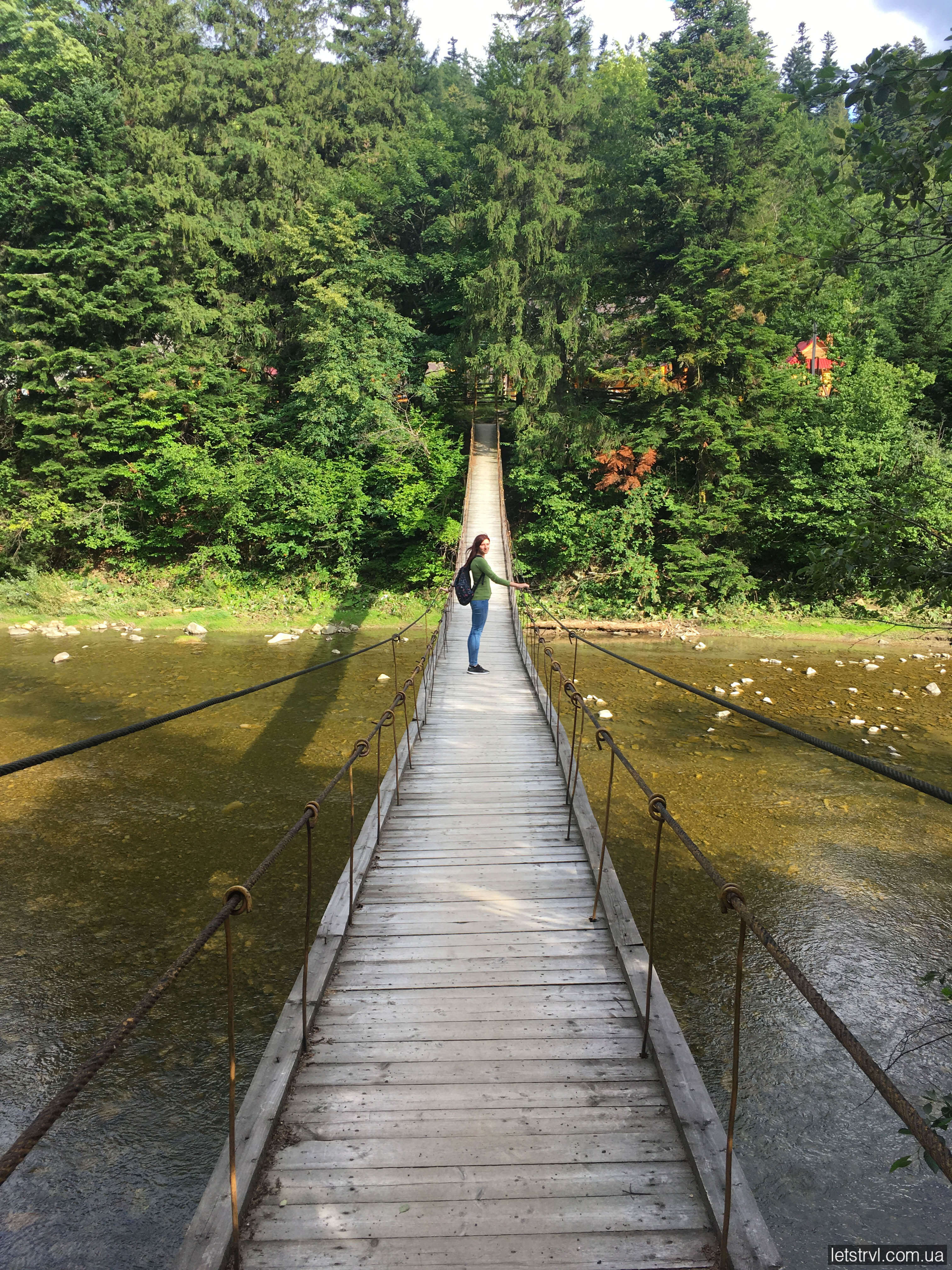 Підвісний міст Микуличин